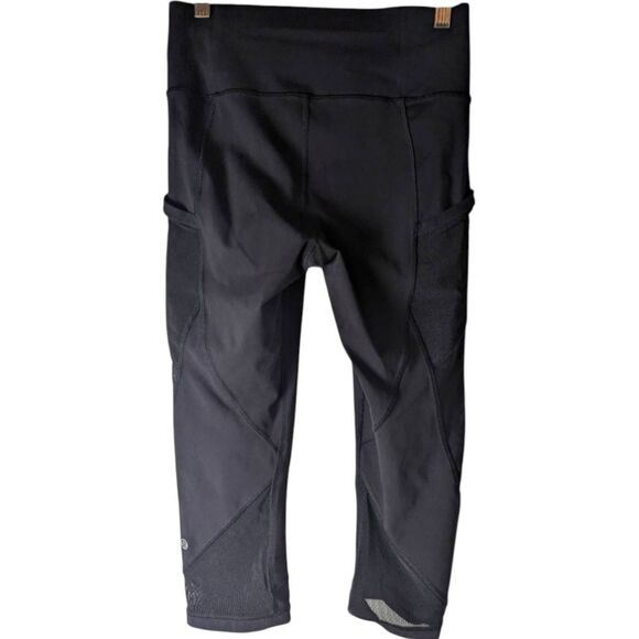 LULULEMON ATHLETICA Fast As Light Crop 'Black' Size 6 - Picture 9 of 10